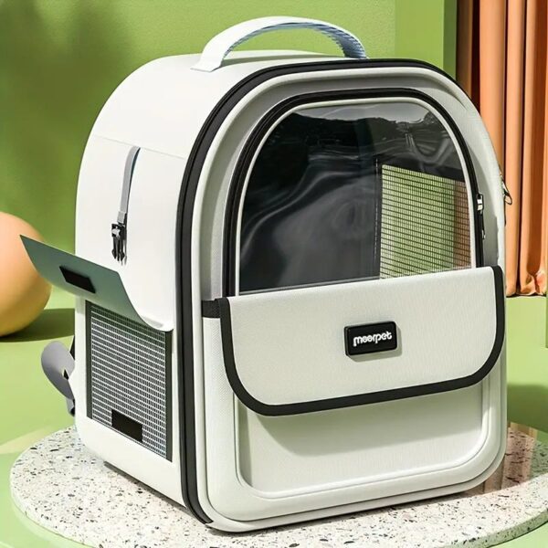 Portable Cat Backpack with Side Opening